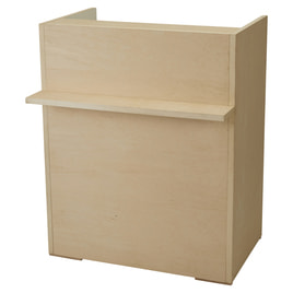 シャビーシック】木製アンティークレジカウンター VICTOIRE-900