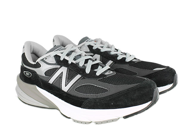 New Balance 990v6 M990BK6 Men's Black Athletic Shoe