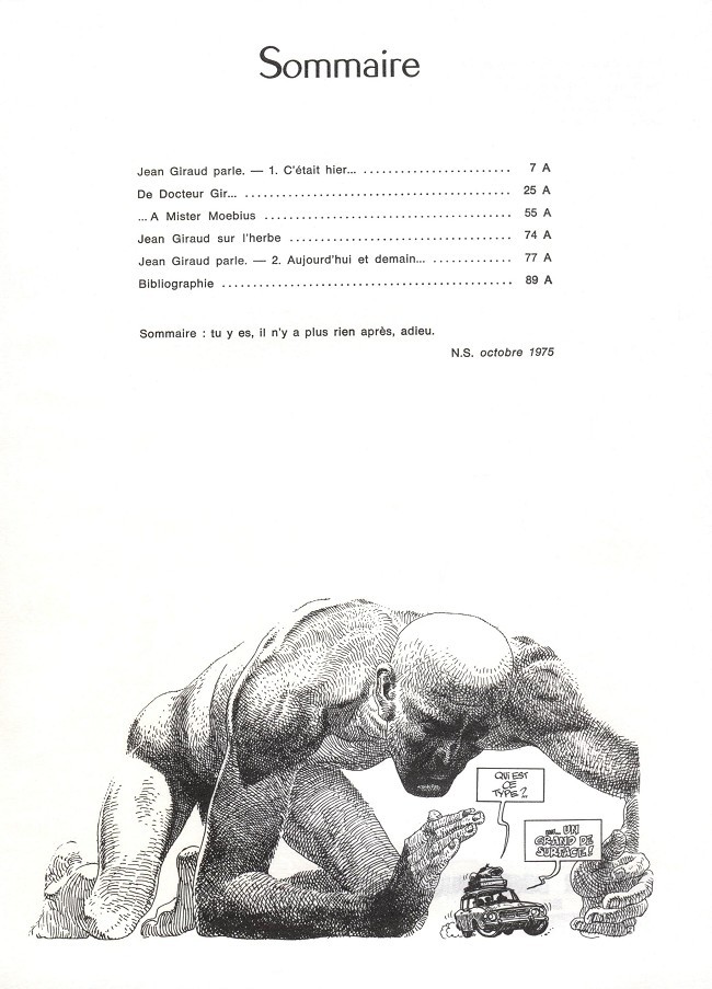 AUT) Giraud / Moebius -1976/02- Mister Moebius et docteur Gir