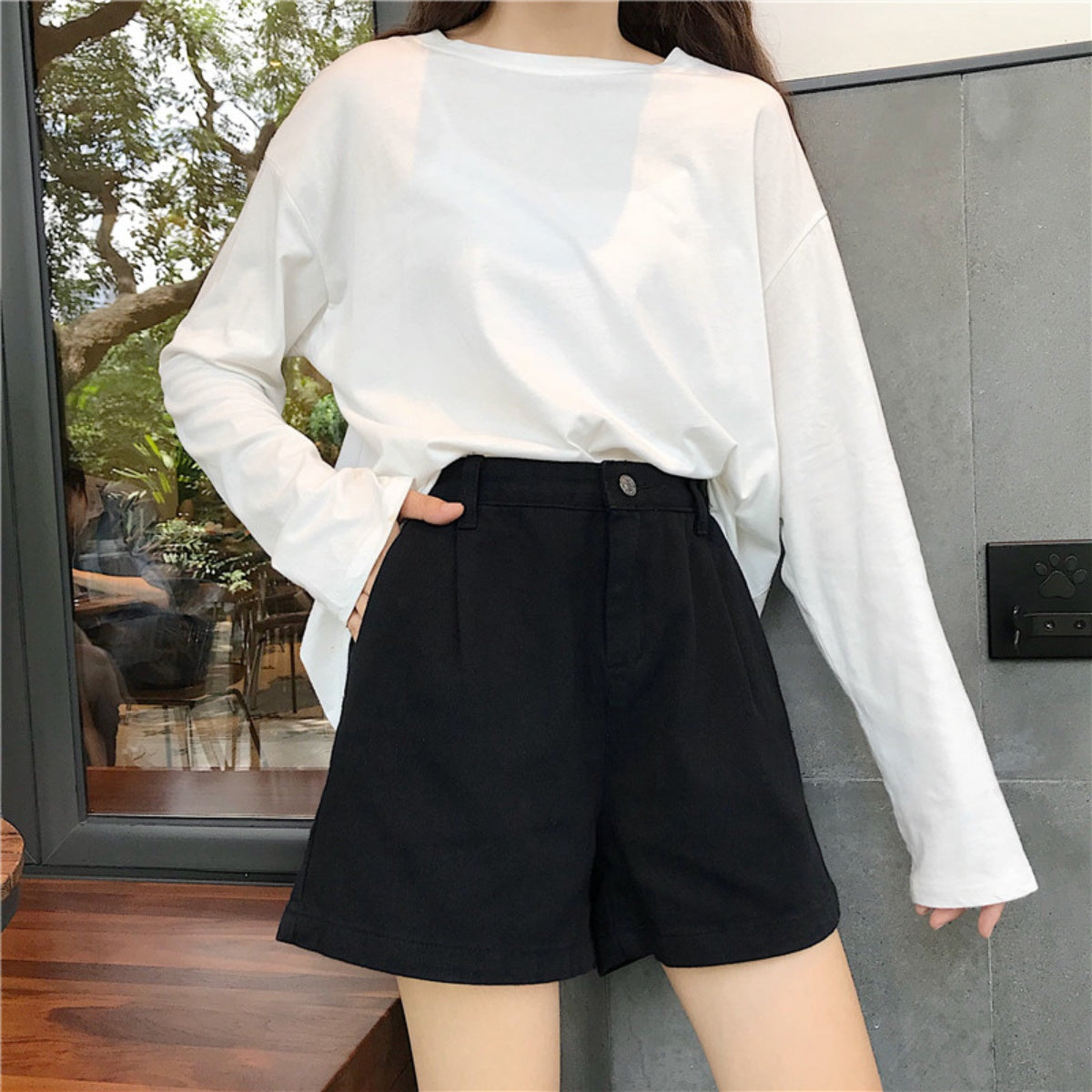 Pants/タック入りキュロットショートパンツ ST/No.27118 – Belle Ćie