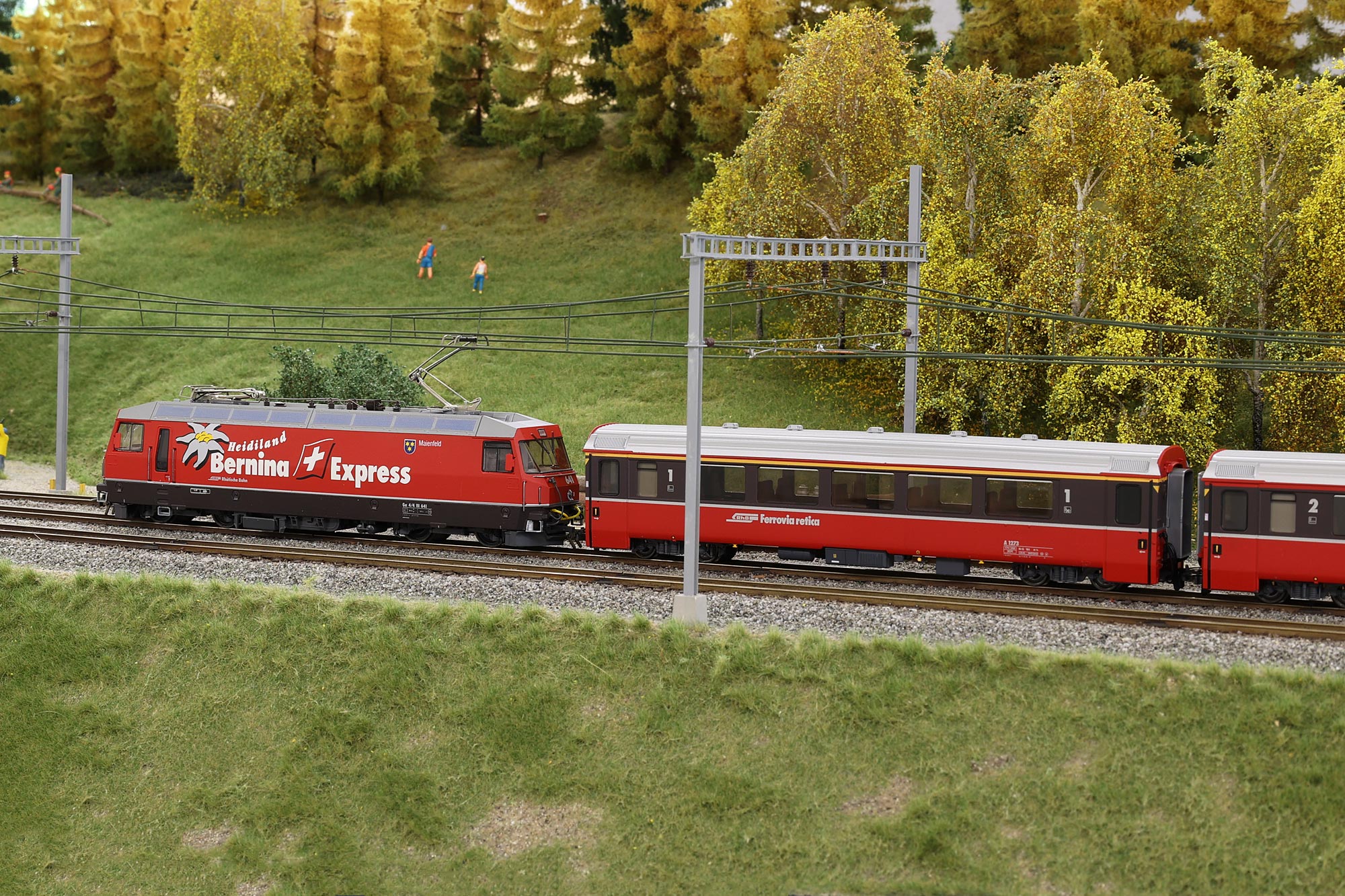 RhB A 1273 „Bernina Express“ H0 3L – BEMO Modelleisenbahnen