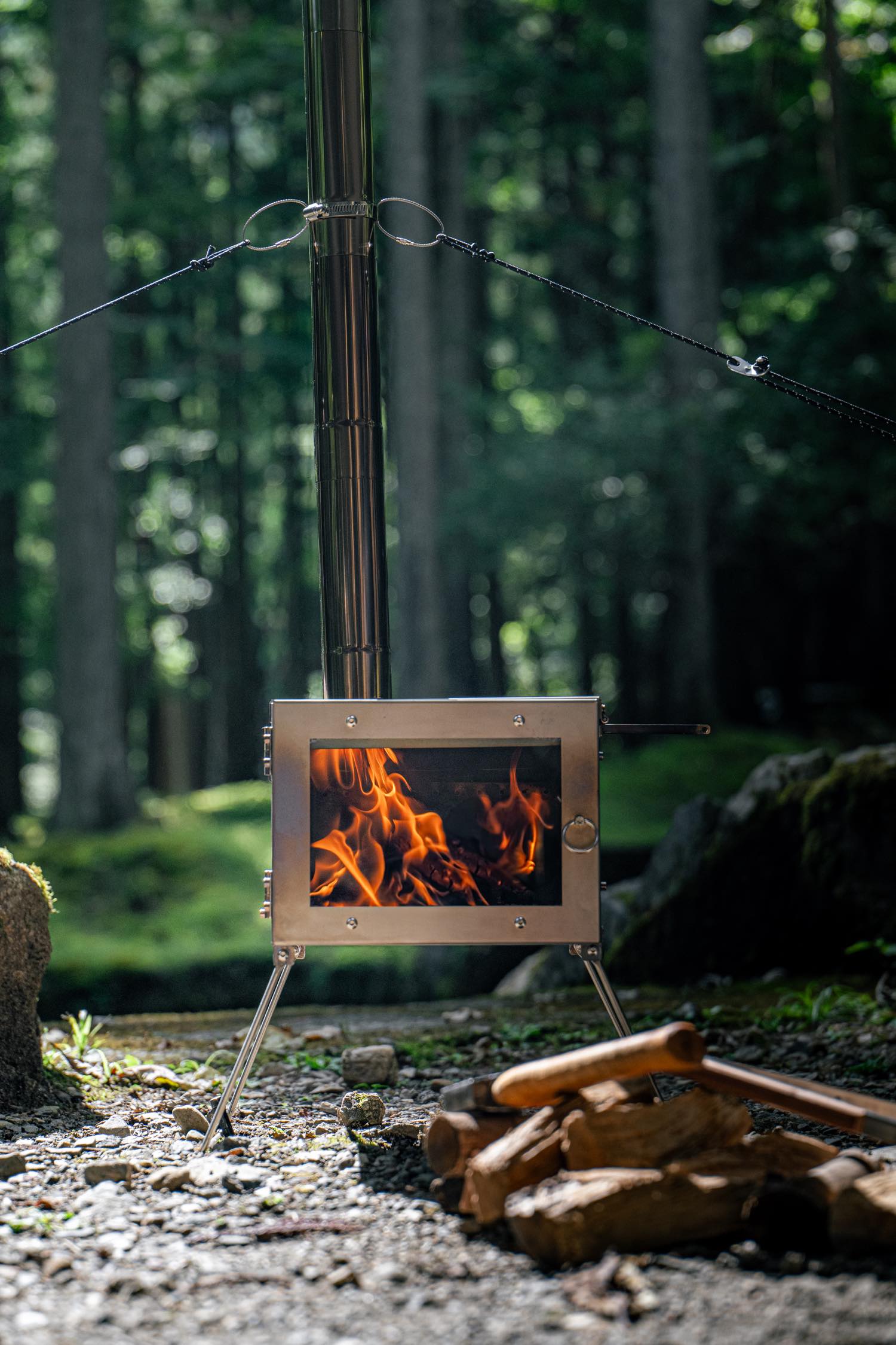 Mt.SUMI（マウントスミ）／アウトドア薪ストーブ マイクロ チタン