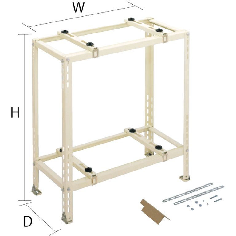 C-WG｜日晴金属｜クーラーキャッチャー GOシリーズ 二段・平地高置架台