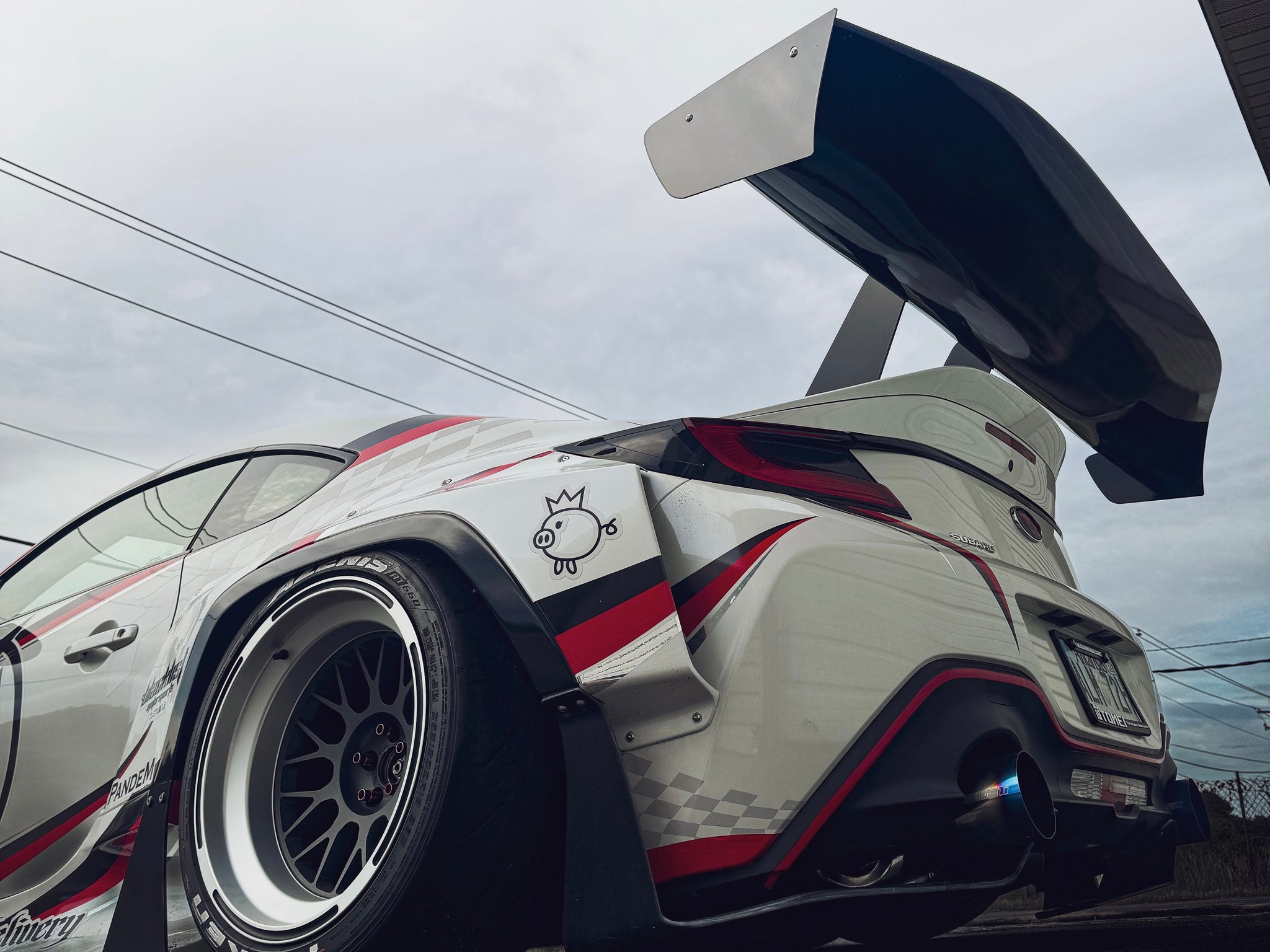 Swan Neck Trunk Mount Wing for GR86 / BRZ 2022+ – BattleAero