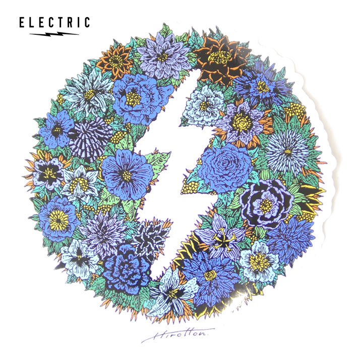 エレクトリック ヒロットン コラボステッカー ボタニカル A L ELECTRIC