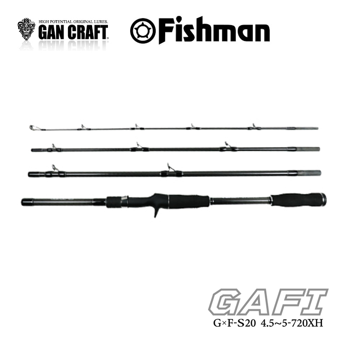 Gancraft x Fishman GAFI GxF-S20 4.5-5-720XH - 【Bass Trout Salt