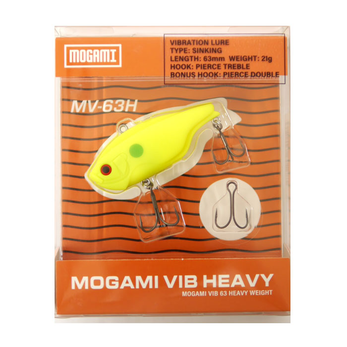 全3色】モガミ釣具 モガミバイブ 63ヘビー - 【バス・トラウト・ソルト