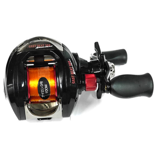 初めてのバス釣りにオススメ】 キャストビート 100 ベイトリール