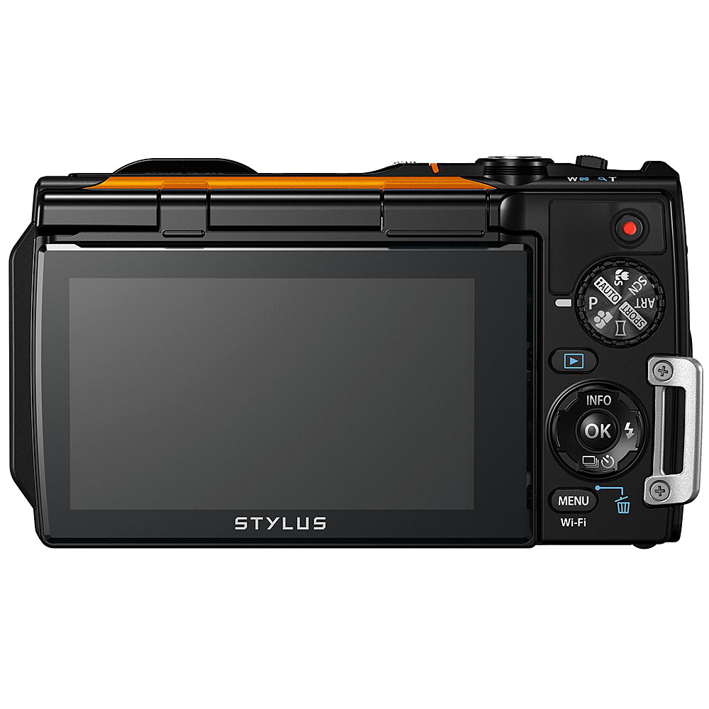 Olympus Tough TG-860 Waterproof Compact Camera - Orange/Black