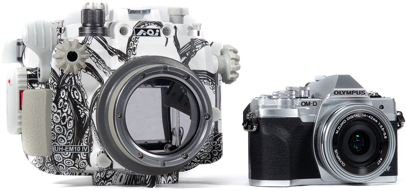 Olympus OM-D E-M10 IV Camera & 14-42mm EZ Lens Kit with