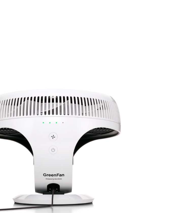 デザイン | GreenFan Cirq | BALMUDA（バルミューダ）公式サイト