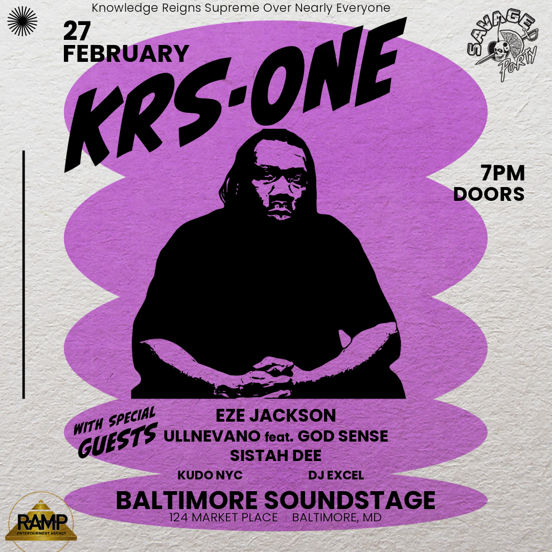 KRS-One - Baltimore Soundstage