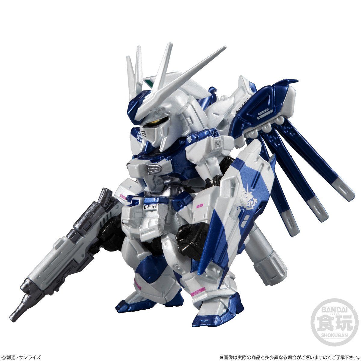 FW GUNDAM CONVERGE:CORE Hi-νガンダム&ナイチンゲール（メタリック
