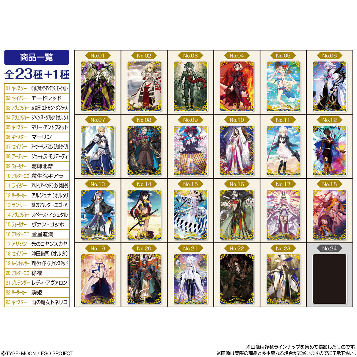 Fate/Grand Order ツインウエハース 特別弾 2025｜発売日：2025年1月6