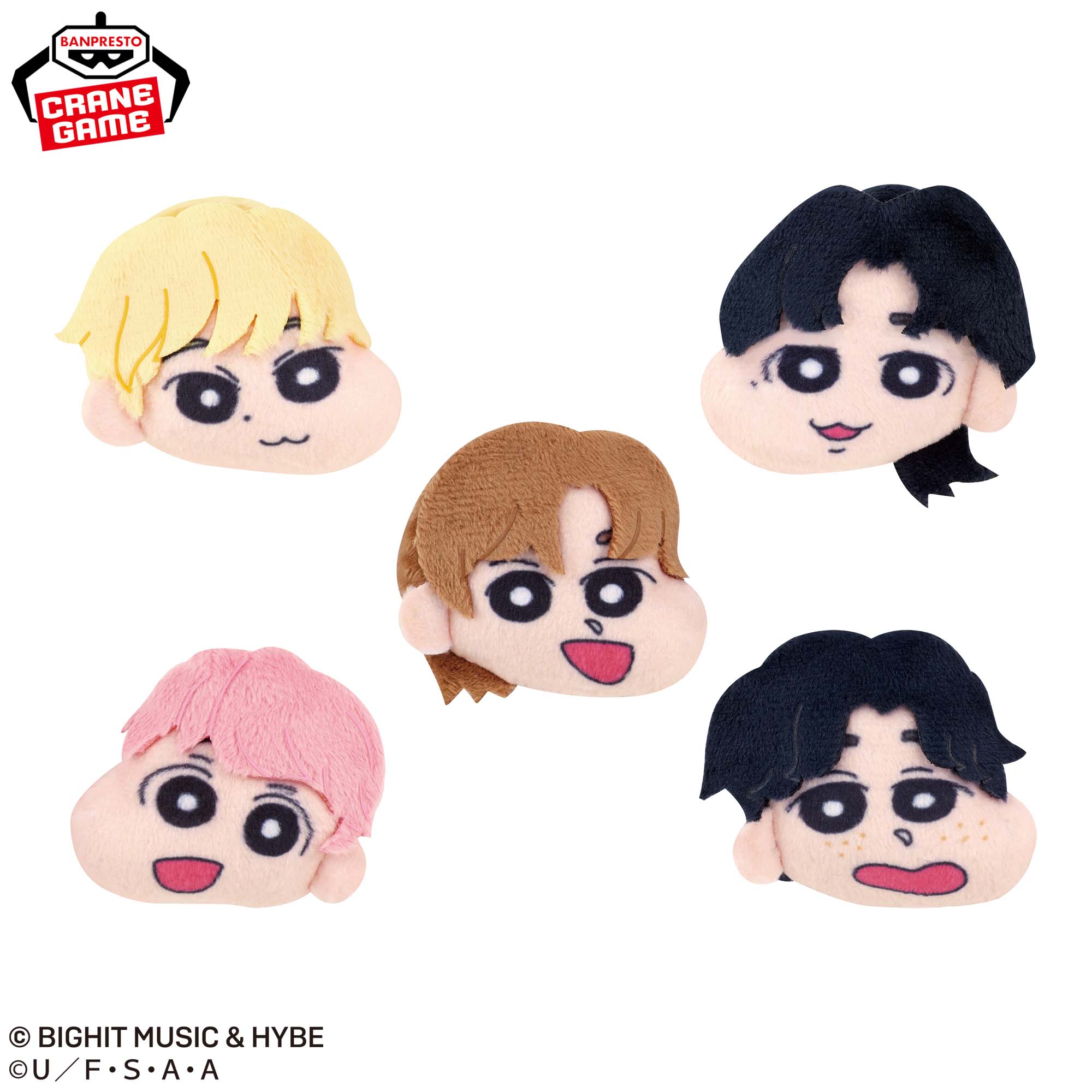 TOMORROW X TOGETHER クレヨンしんちゃん ぬいぐるみバッジ│株式会社