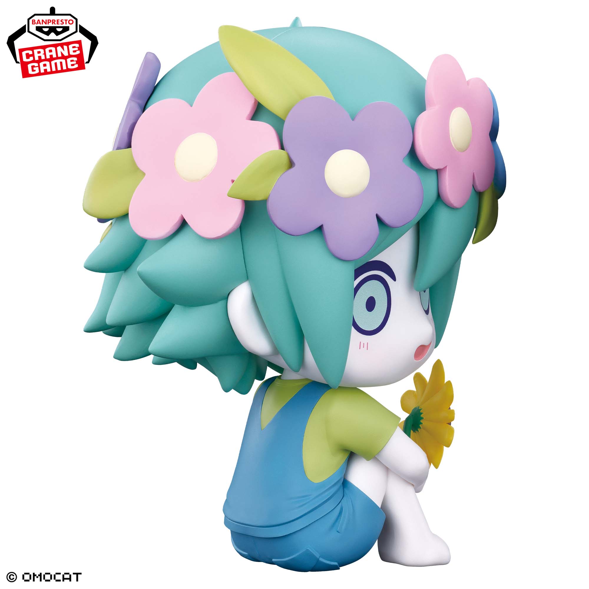 OMORI おすわりフィギュア-バジル-│株式会社BANDAI SPIRITS（バンダイ