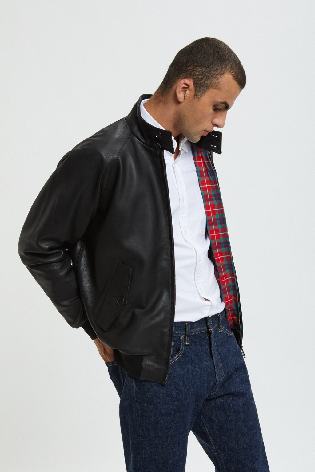 G9 Leather Black | Baracuta