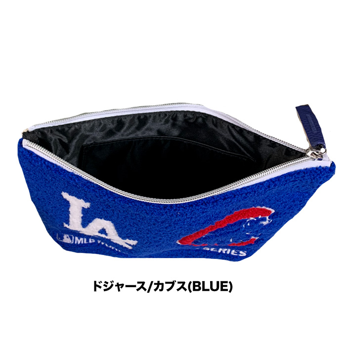 即日出荷 イーカム フラット ポーチ MLB ドジャース MLB ワールド