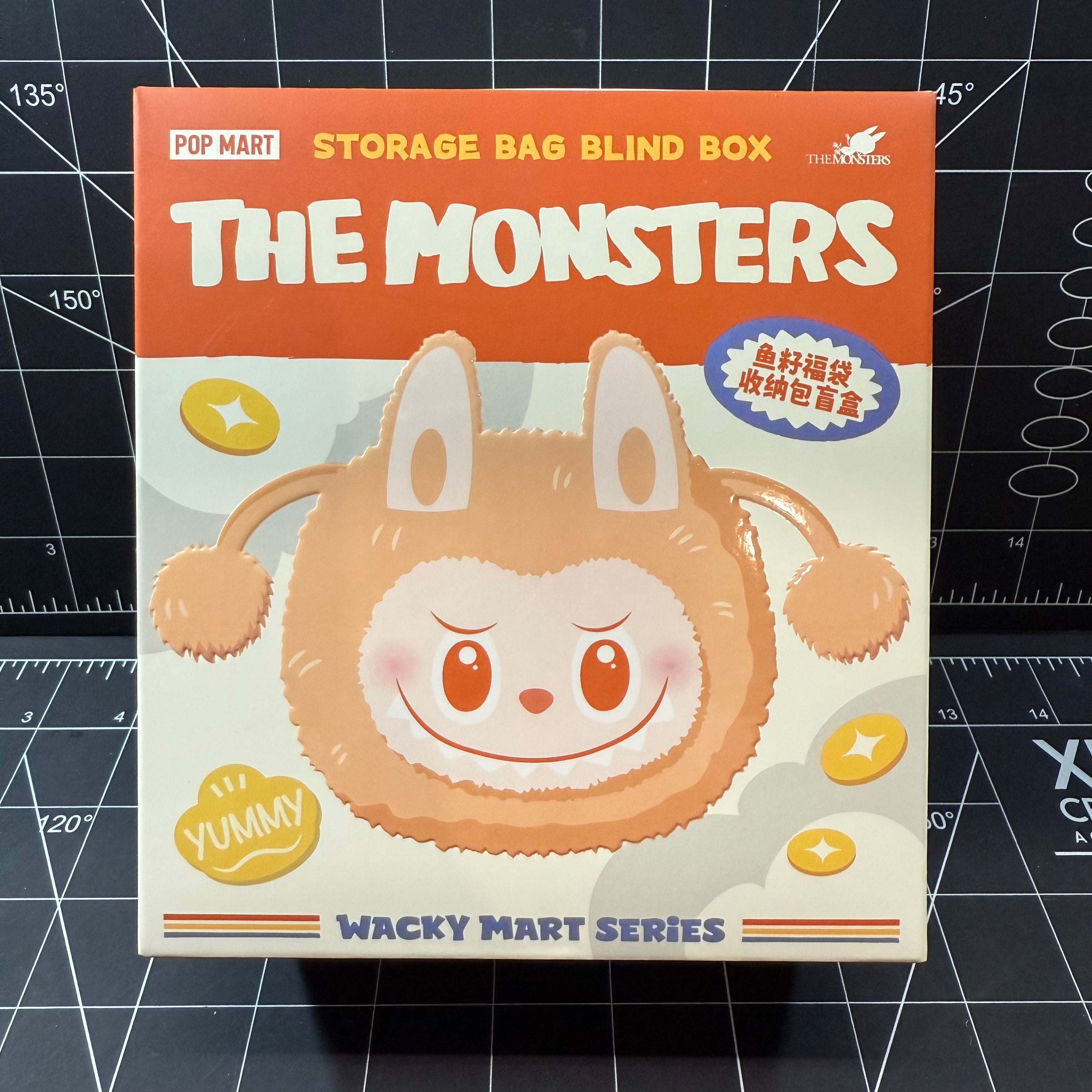 POP MART The Monsters Wacky Mart Series Storage Bag Blind Box