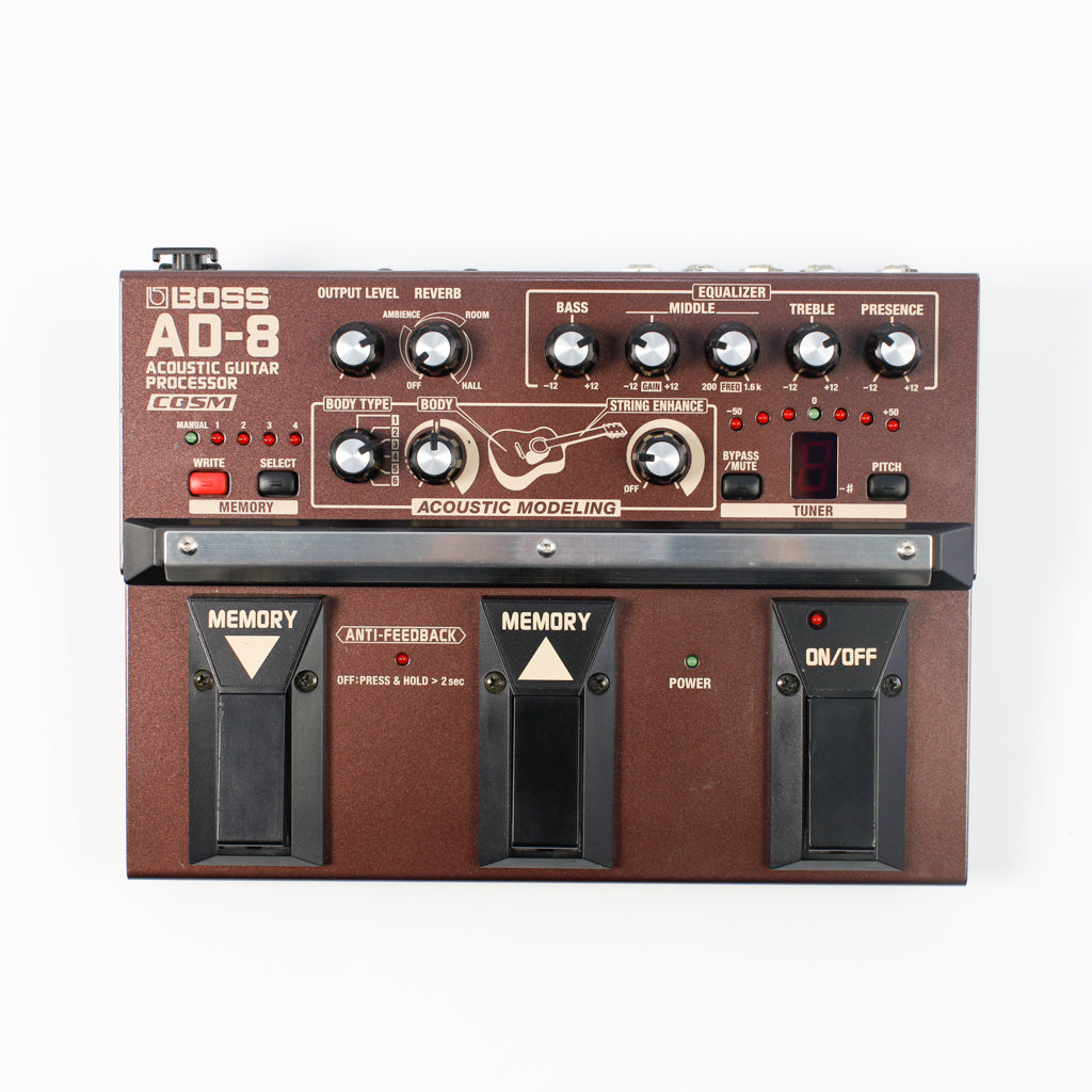 Boss AD-8 Acoustic Guitar Processor - Black Book Guitars