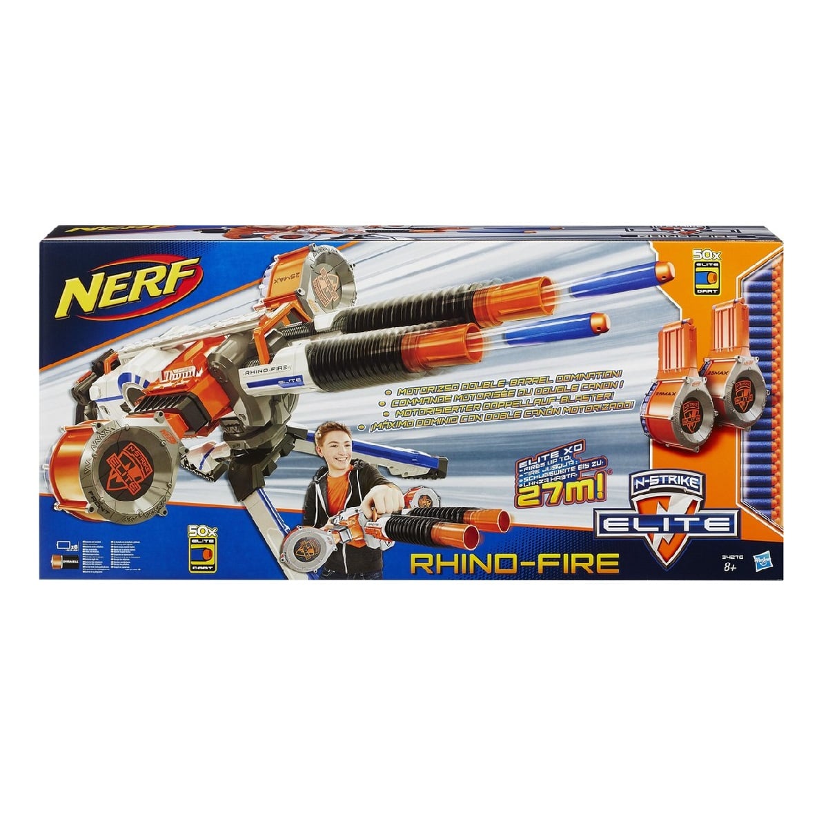 NERF N-Strike Elite Rhino-Fire - Blaster-Time