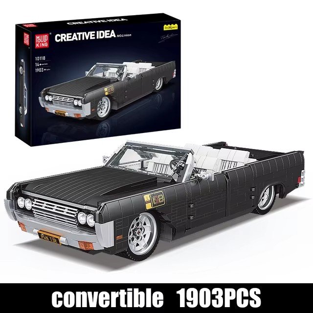 MouldKing MK- 10118 | MouldKing 10118 LINCOLN Continental 1964