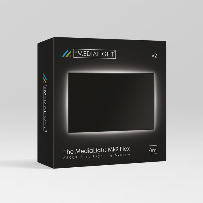 MediaLight Mk2 v2 (2024 New Version) Flex CRI 98 6500K White Bias