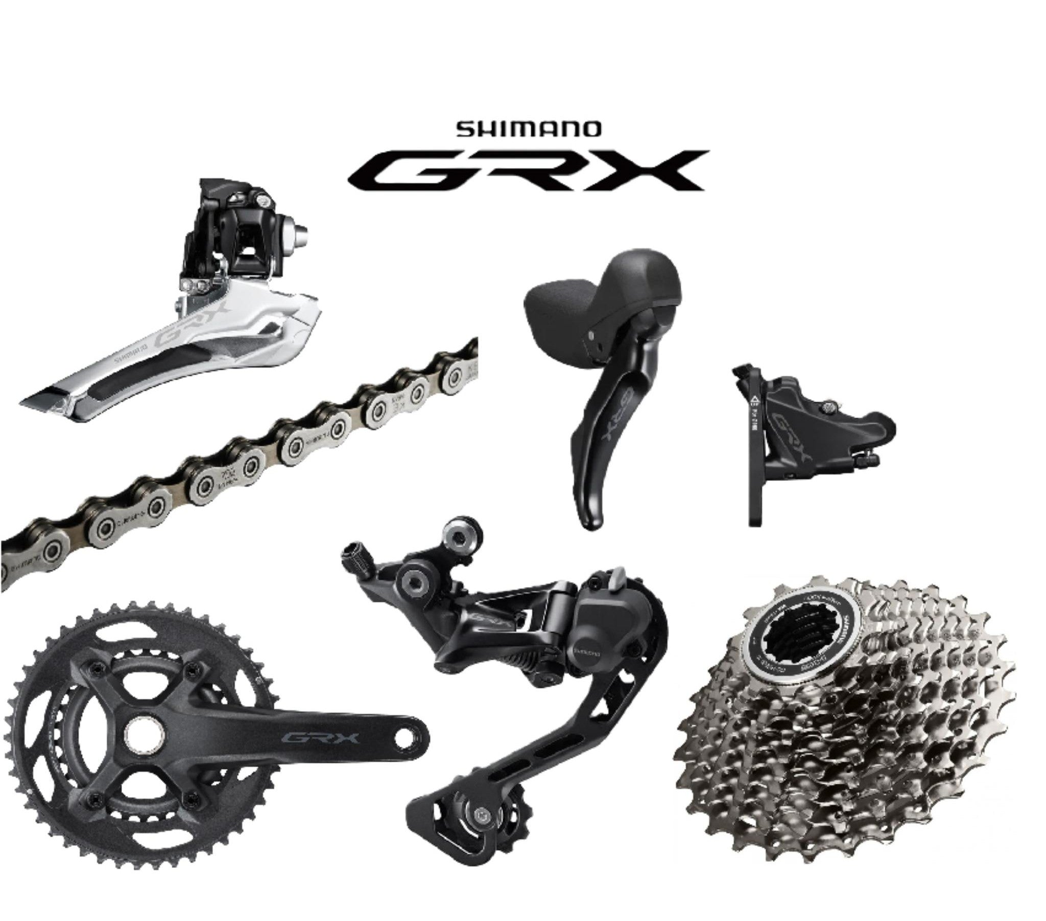 Shimano GRX RX400 2 x 10 Groupset | Biketart