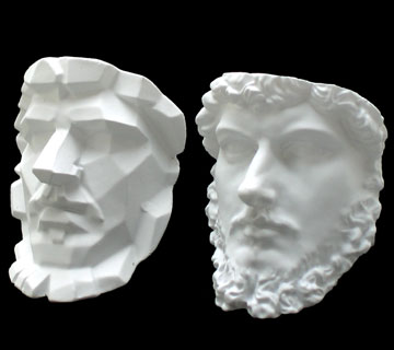 Yujin：立体カプセル百科事典 石膏デッサン入門2