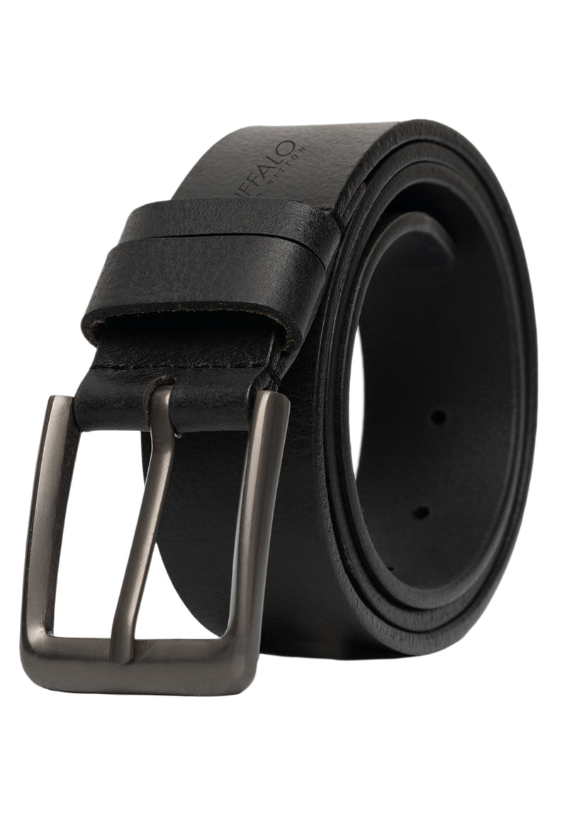 Full Grain Black Buffalo Leather Belt – Buffalo Jeans