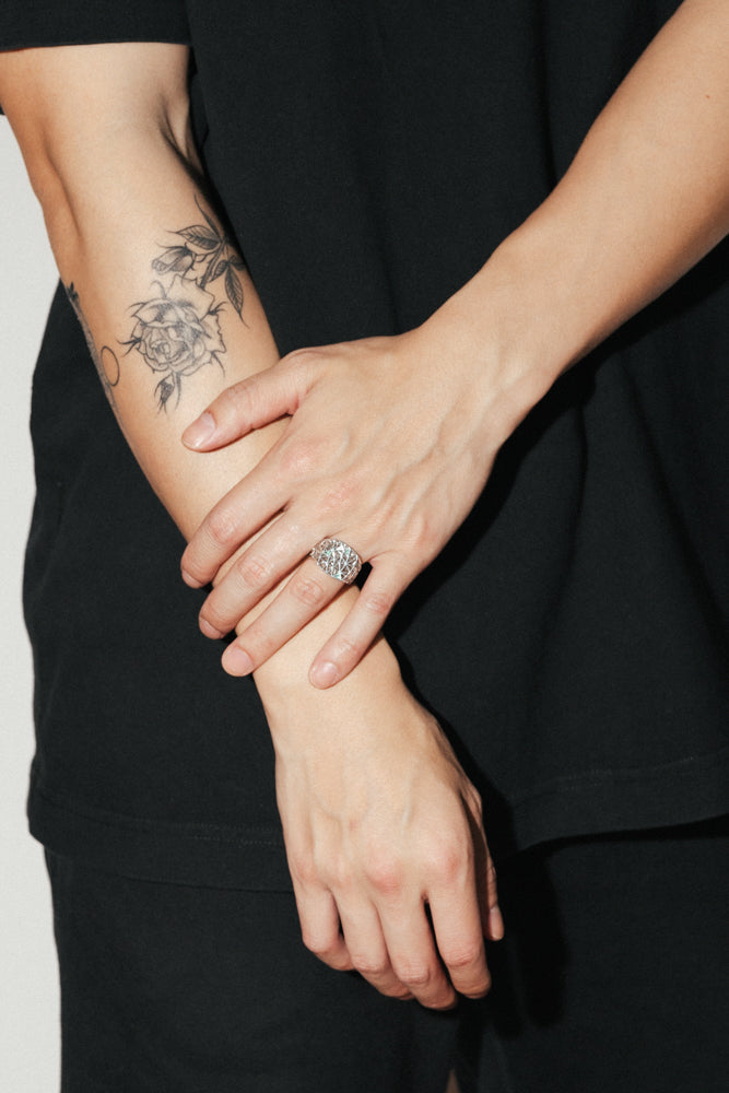B213 / MESH RING FERN GREEN