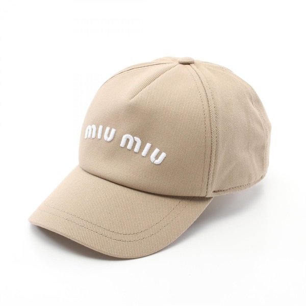 ミュウ ミュウ(Miu Miu)ミュウ ミュウ キャップ 帽子 レディース