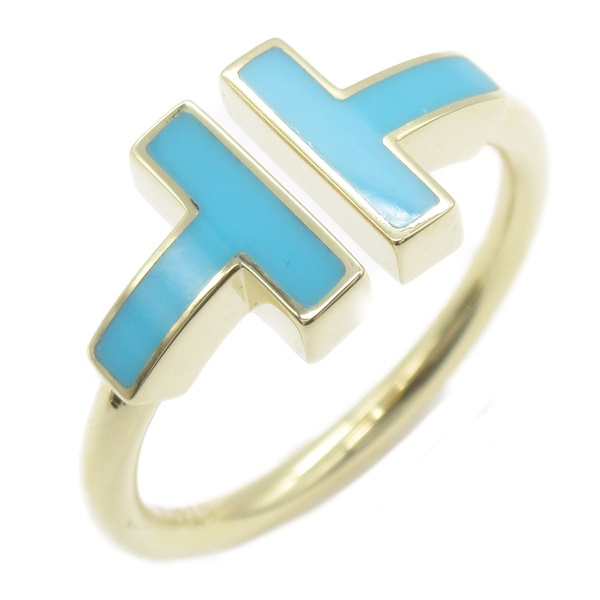 ティファニー(TIFFANY＆CO)ティファニー Tワイヤー リング ターコイズ