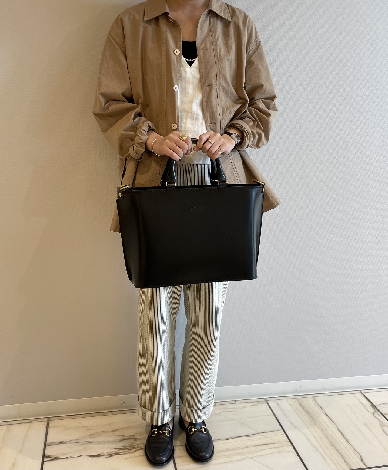 機能美溢れるグレンロイヤルの新作「ジップショルダートートバッグ