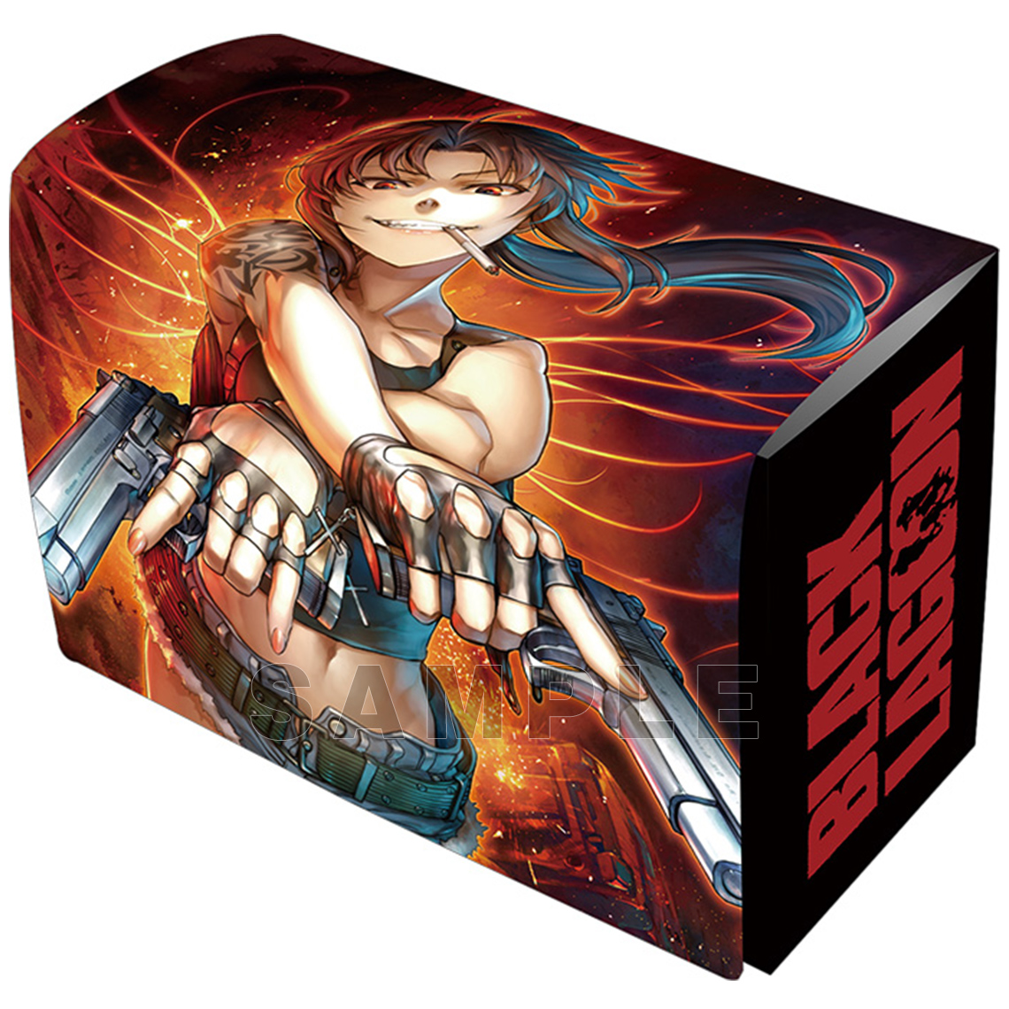 トレカアイテムくじ BLACK LAGOON 合皮製デッキケース A賞