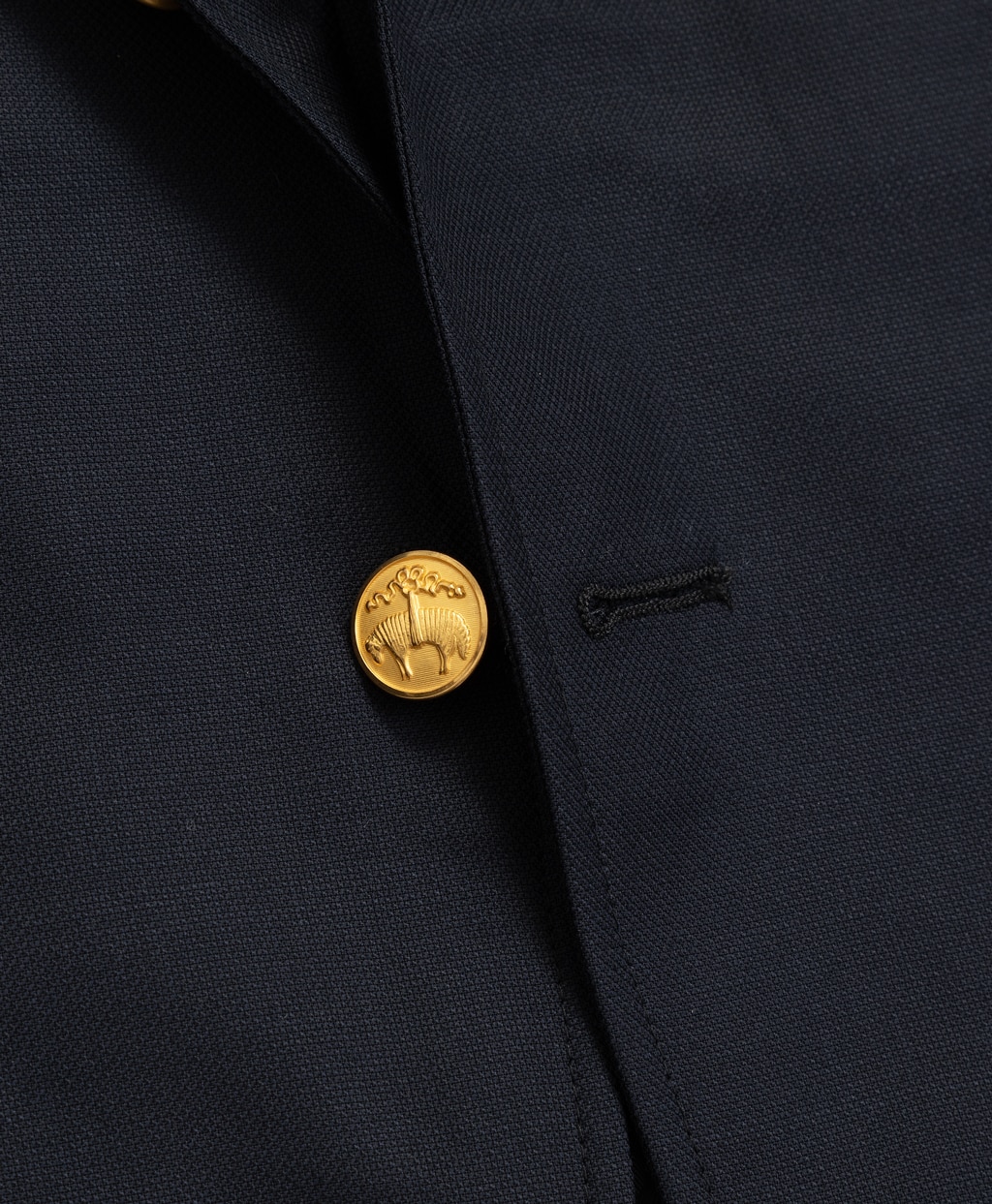 ホップサック 段返り3釦ブレザー Traditional Fit Made in USA