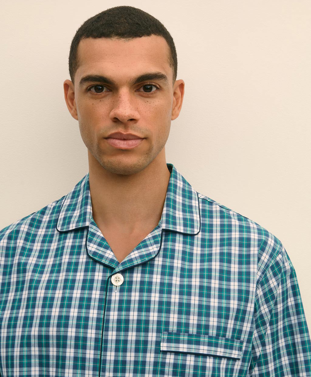 コットンブロードクロス チェック パジャマ | Brooks Brothers Japan