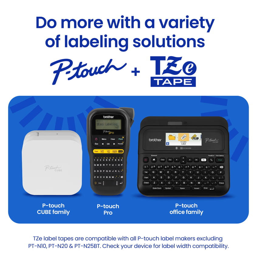 TZEFX651 | LabelMakersPrinters | By Brother