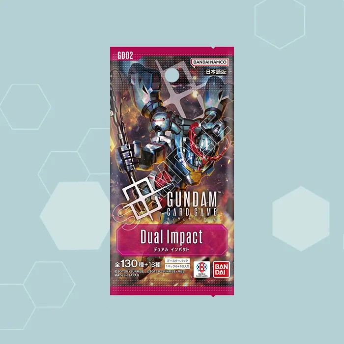新品ボックス]ガンダムカードゲーム ブースターパック Dual Impact