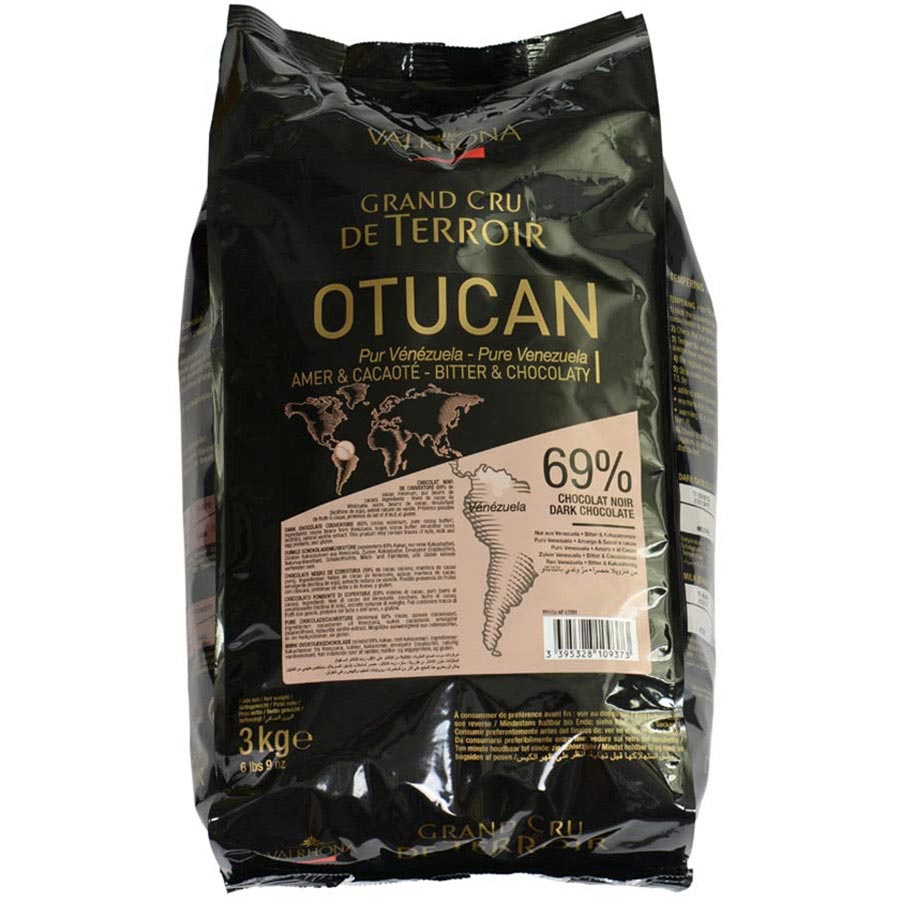 Valrhona Dark Chocolate Pistoles- 69%, gourmetfoodworld.com