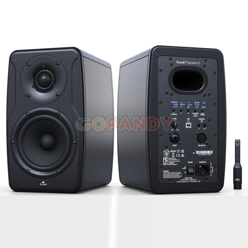 IK Multimedia iLoud Precision 5 Active 2-Way 135W 5″ Studio