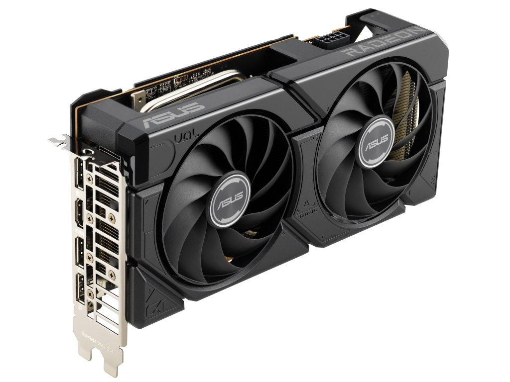ASUS Dualシリーズからオーバークロック仕様のRadeon RX 7600