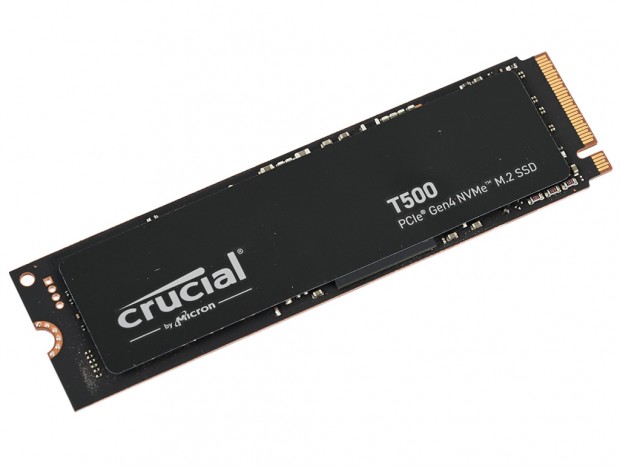 PCI Express 4.0(x4)の限界に迫る高速NVMe M.2 SSD、Crucial「T500