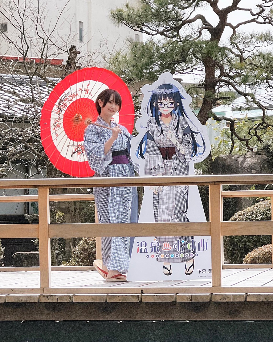 下呂のお宿便り | 【望川館】温泉むすめ下呂美月ちゃん声役 声優の佐伯