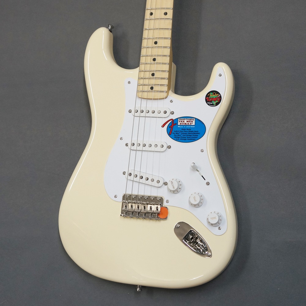 Fender Jimmie Vaughan Tex-Mex Strat OWT 【Olympic White】 / 楽器屋
