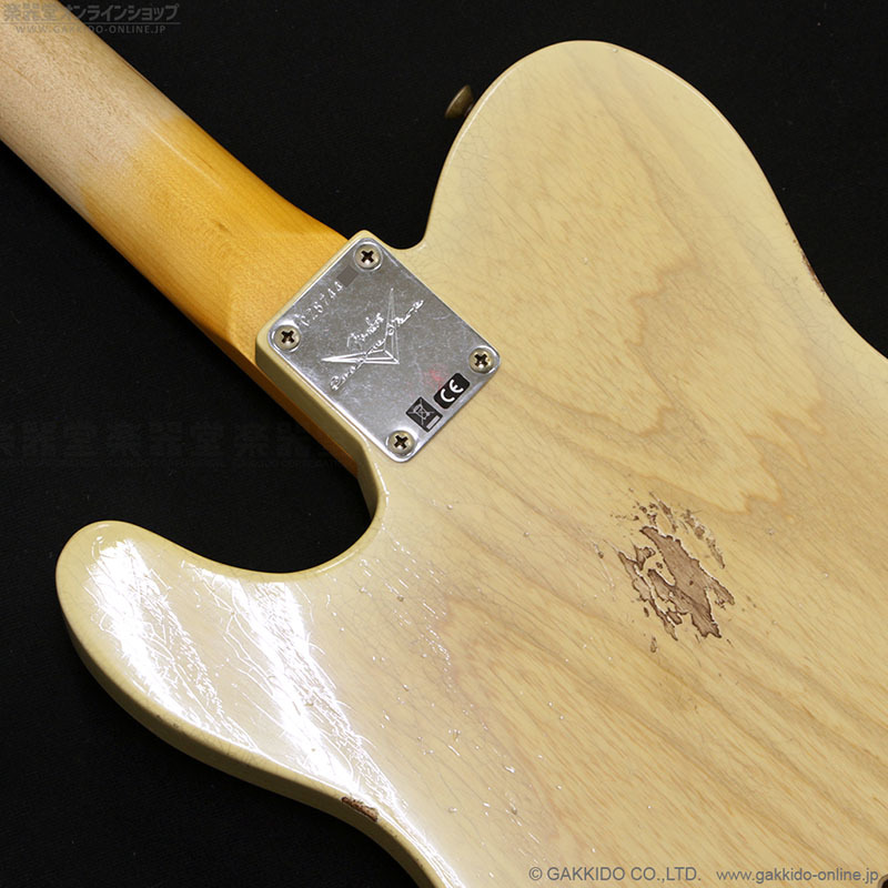 Fender Custom Shop 1964 Telecaster Relic [Natural Blonde] - 楽器堂