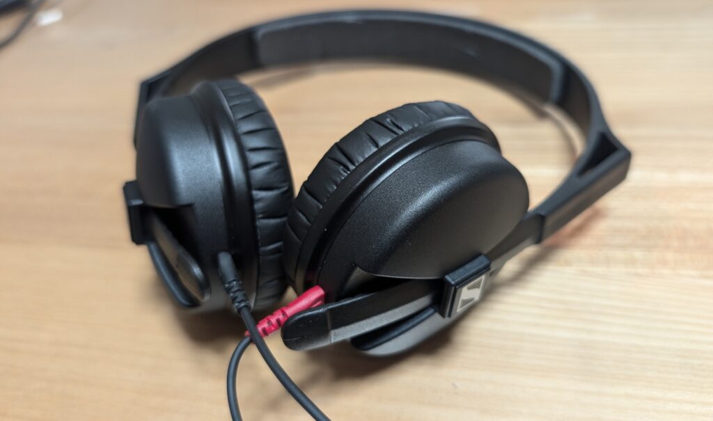 ガジェット】宅録りと動画編集のモニターヘッドホン ～ ゼンハイザー