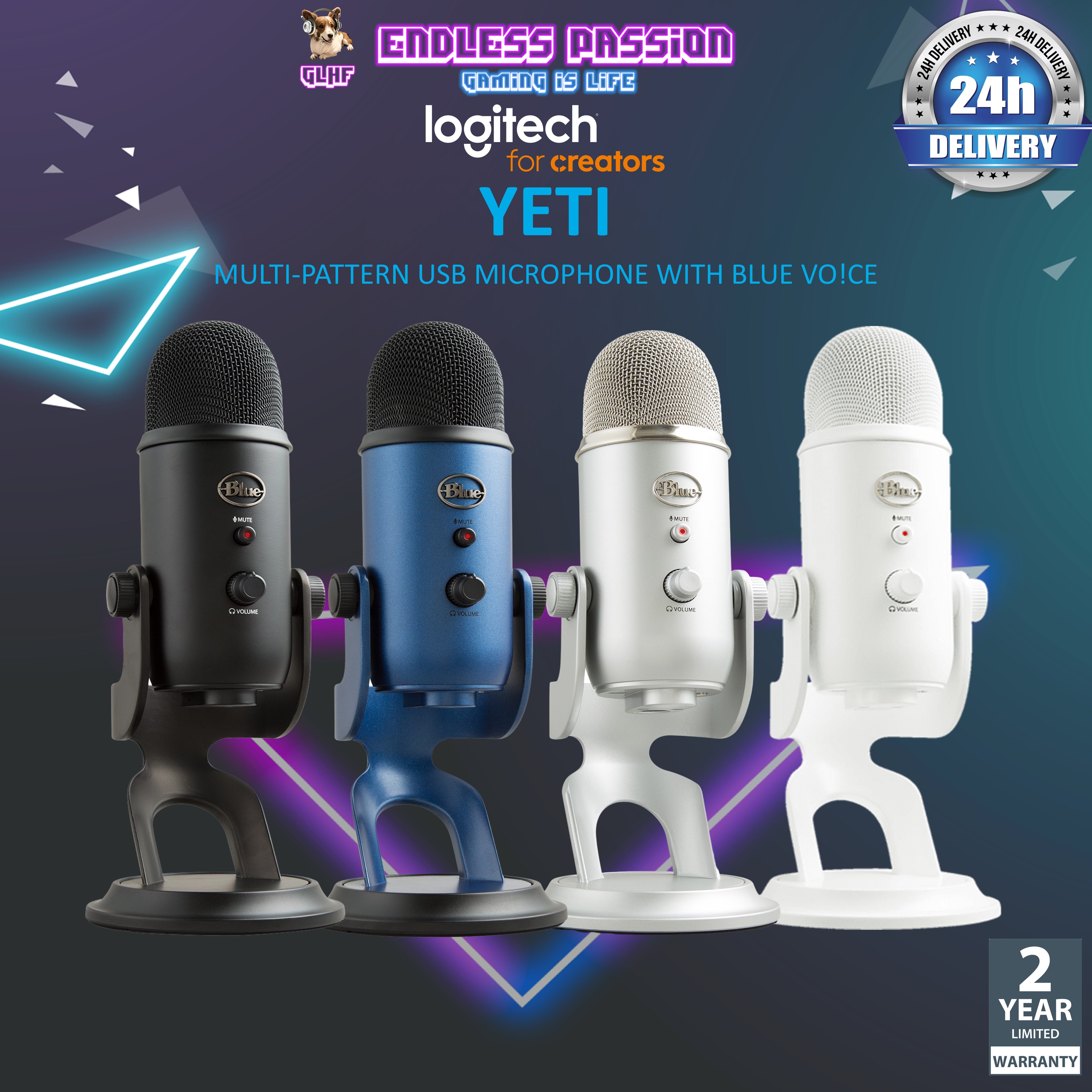 Logitech G Blue Yeti Microphone – Endless Passion