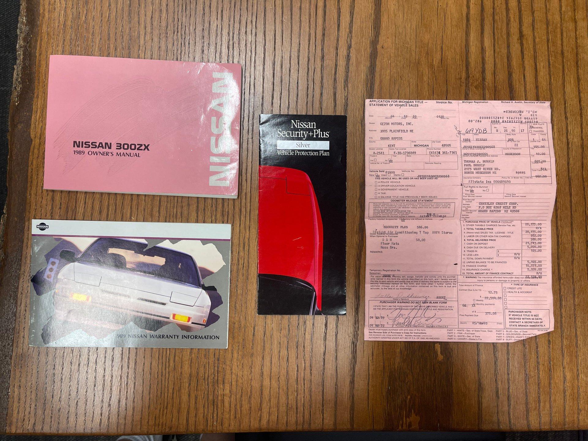 Used 1989 Nissan 300ZX For Sale (Sold) | Garage Kept Motors Stock