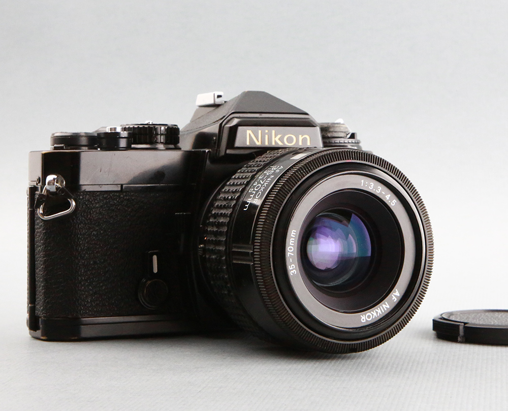 黑色Nikon FE #372xx + AF 35-70mm